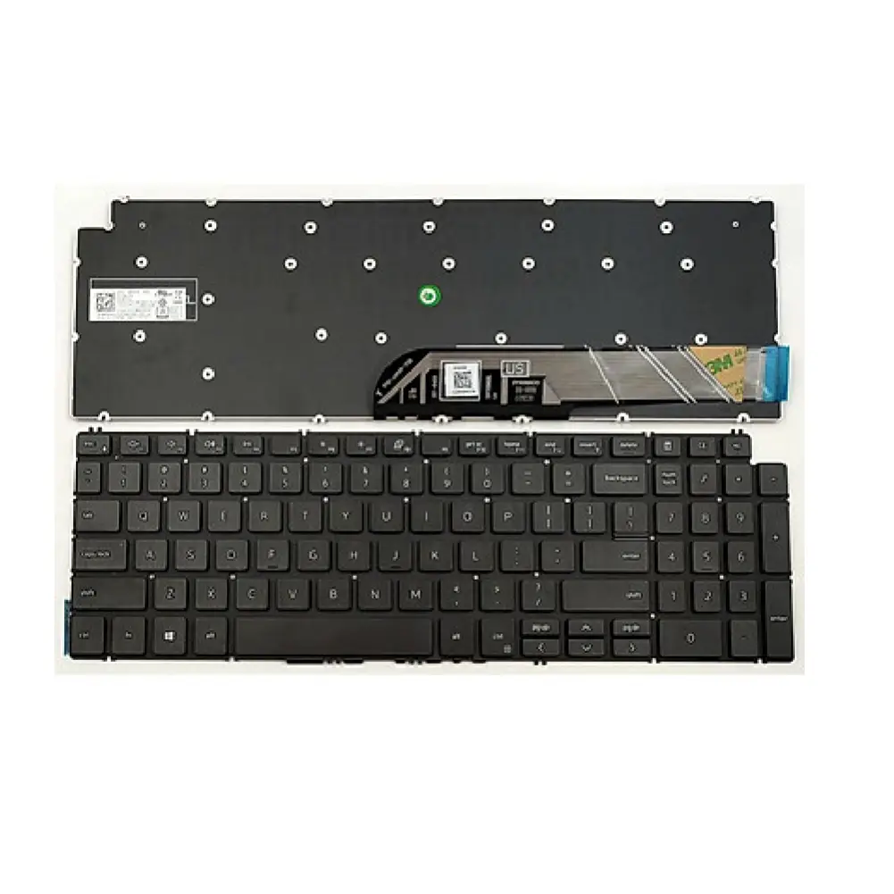 PHÍM DELL 5584 ĐEN (CÓ ĐÈN) =_Inspiron 15 3501 3502 3505 3505 5501 5502 5508 5509 5584 5590 5593 5594 5598, Vostro 3500 (Gen 11)