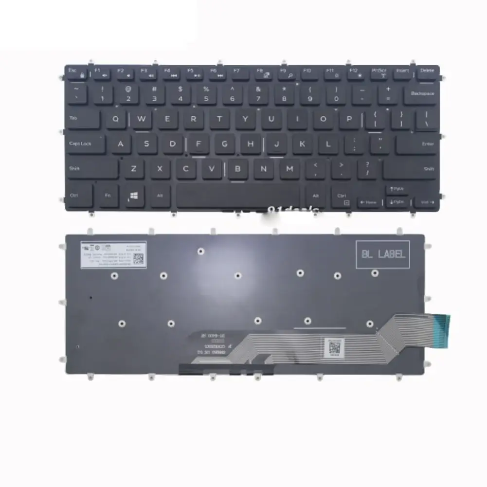 PHÍM DELL 7466 (CÓ ĐÈN) =_Inspiron 15-5000 3493 5368 5370 5373 5378, 15-7000 7370 7373 7378 7460 7466 7467 7560 7569 7570 7572 7573 7579 7460 7466