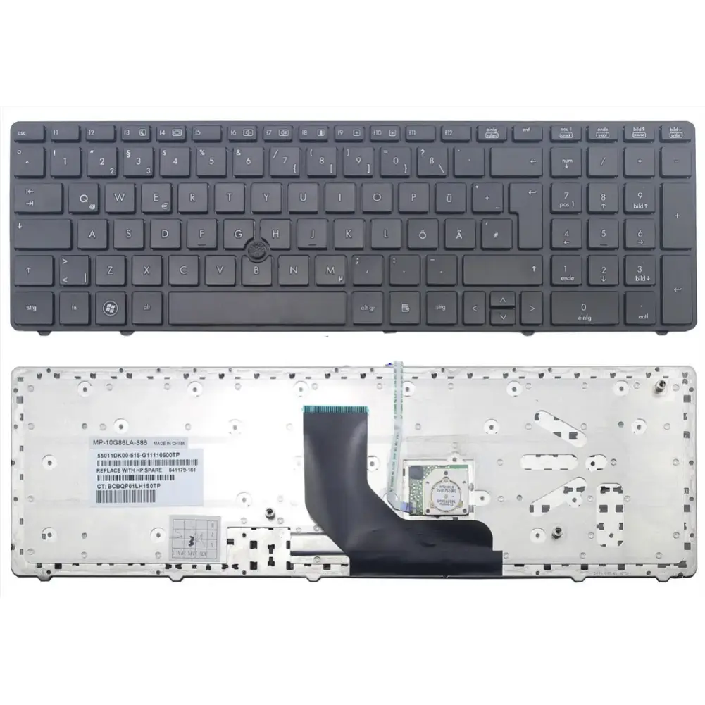 PHÍM HP 8560P =_ProBook 6560b 6565b 6570b 6575b, Elitebook 8560p 8570p