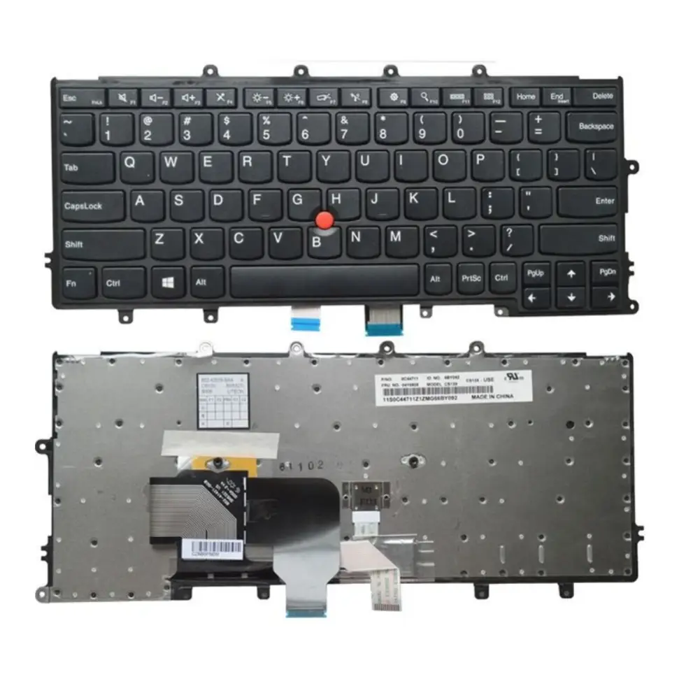 PHÍM LENOVO X240 =CÓ CHUỘT GIỮA= (CÓ ĐÈN,) =_Thinkpad X240 X240s X250 X260 X270, 04Y0910