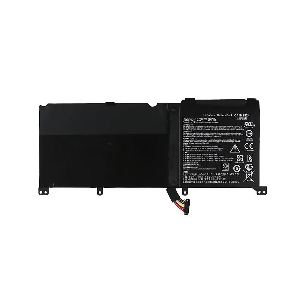 Pin asus n501 c41n1524 60wh (zin) - 4 cell zenbook g60v n501jw-1a n501jw-1b n501jw-2a n501jw-2b n501vw n501vw-2b ux501jw