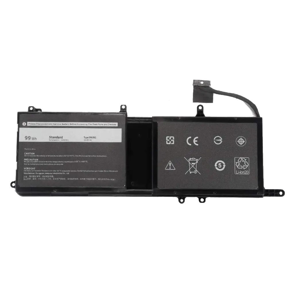 Pin dell alienware 15 r3 r4, alienware 17 r4, 44t2r hf25d 9njm1 (zin) - 4 cell
