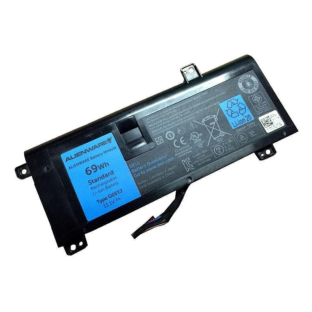 Pin dell alienware m14x r3 (zin) - 8 cell -alienware 14 a14 m14x r3 r4 g05yj 0g05yj y3pn0 8x70t