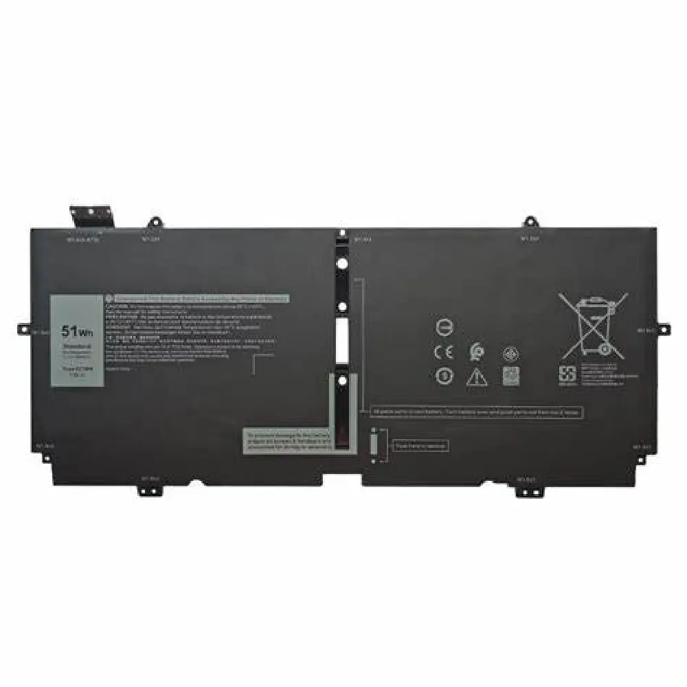 Pin dell xps 13 7390 tablet 2-in-1 tablet 51wh (zin) - 4 cell