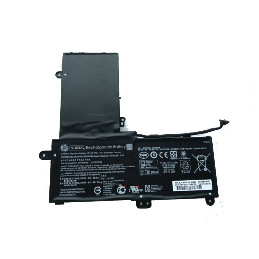 Pin hp x360 11-u000 (zin) - 3 cell