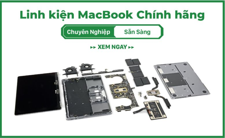 linh kiện macbook chính hãng